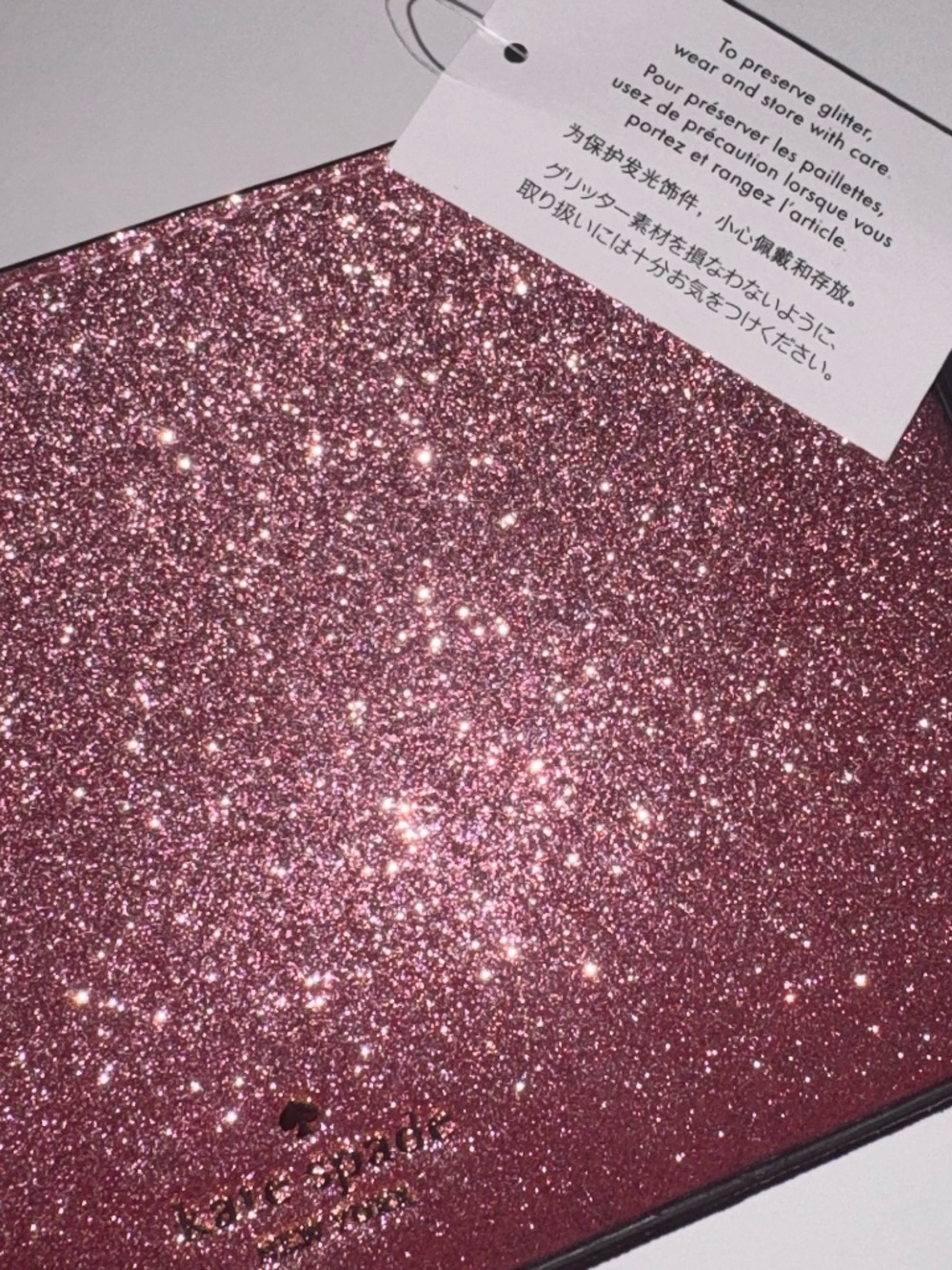 Kate Spade Glimmer Glitter Pochette (KE453) Pochette - Mitten Pink - Picture 14 of 14